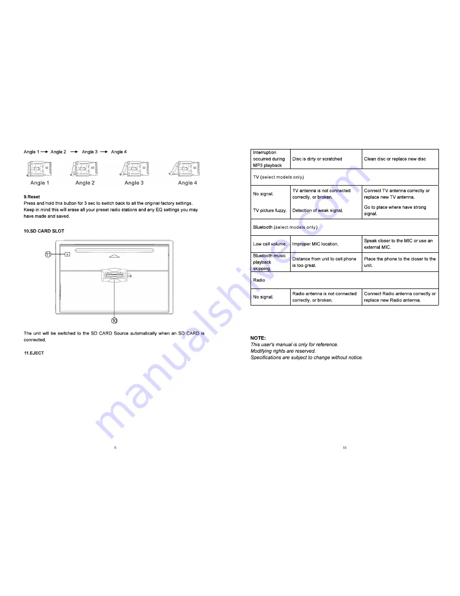 Epsilon Electronics car multimedia system Скачать руководство пользователя страница 6