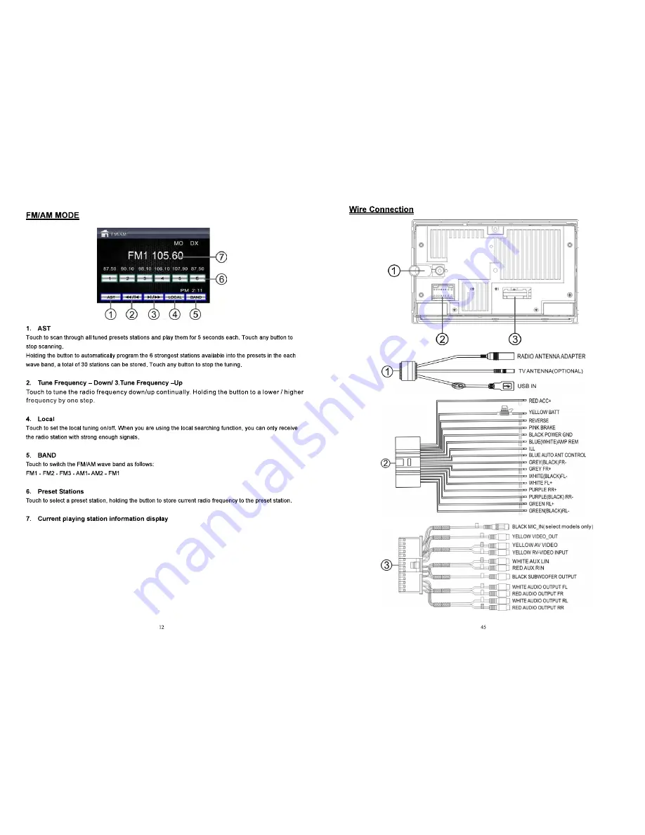 Epsilon Electronics car multimedia system Скачать руководство пользователя страница 12