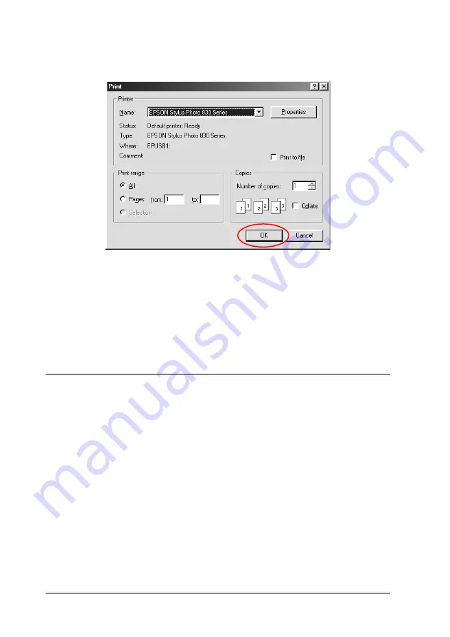 Epson Stylus PHOTO 830 Series Manual Download Page 24