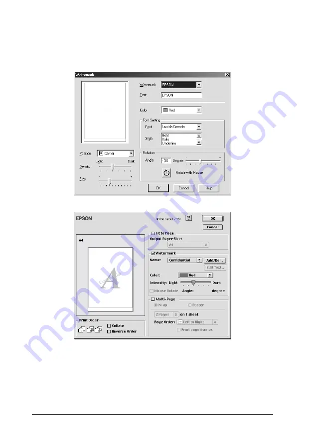 Epson Stylus PHOTO 830 Series Manual Download Page 52