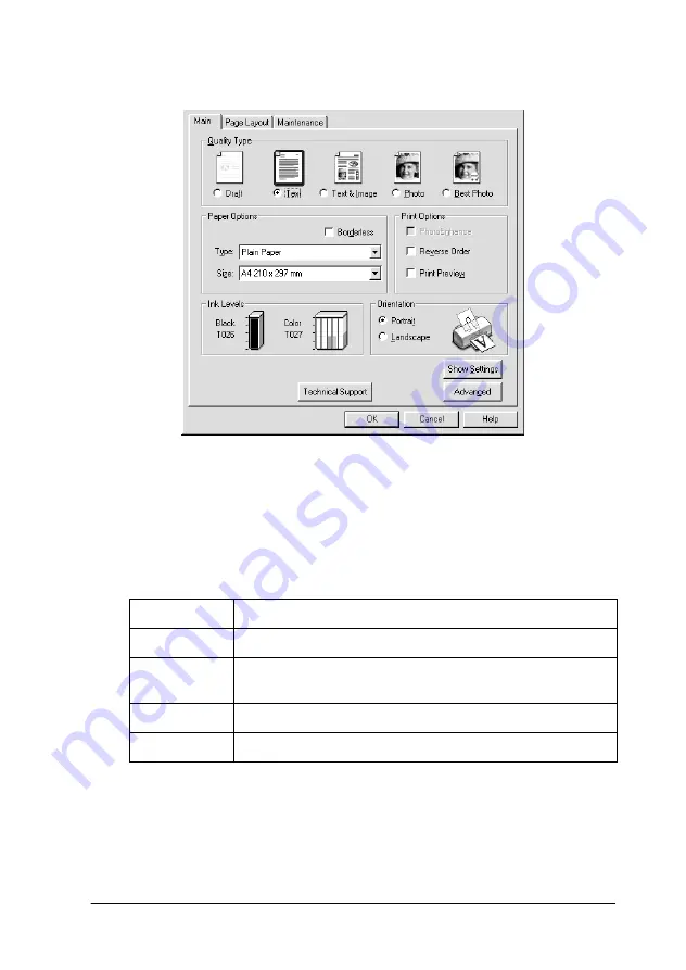 Epson Stylus PHOTO 830 Series Manual Download Page 65