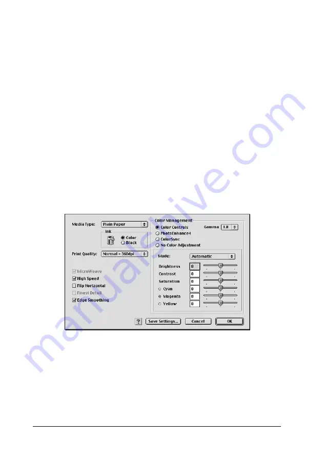 Epson Stylus PHOTO 830 Series Manual Download Page 100