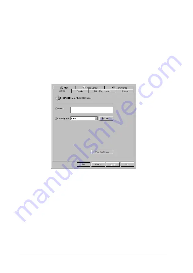 Epson Stylus PHOTO 830 Series Manual Download Page 250