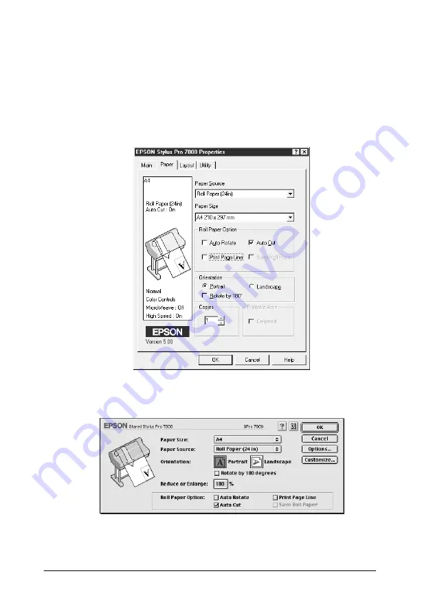 Epson Stylus PRO 7000 Скачать руководство пользователя страница 48