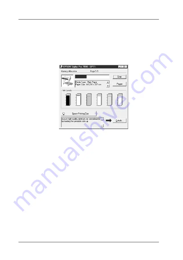 Epson Stylus PRO 7000 Reference Manual Download Page 66