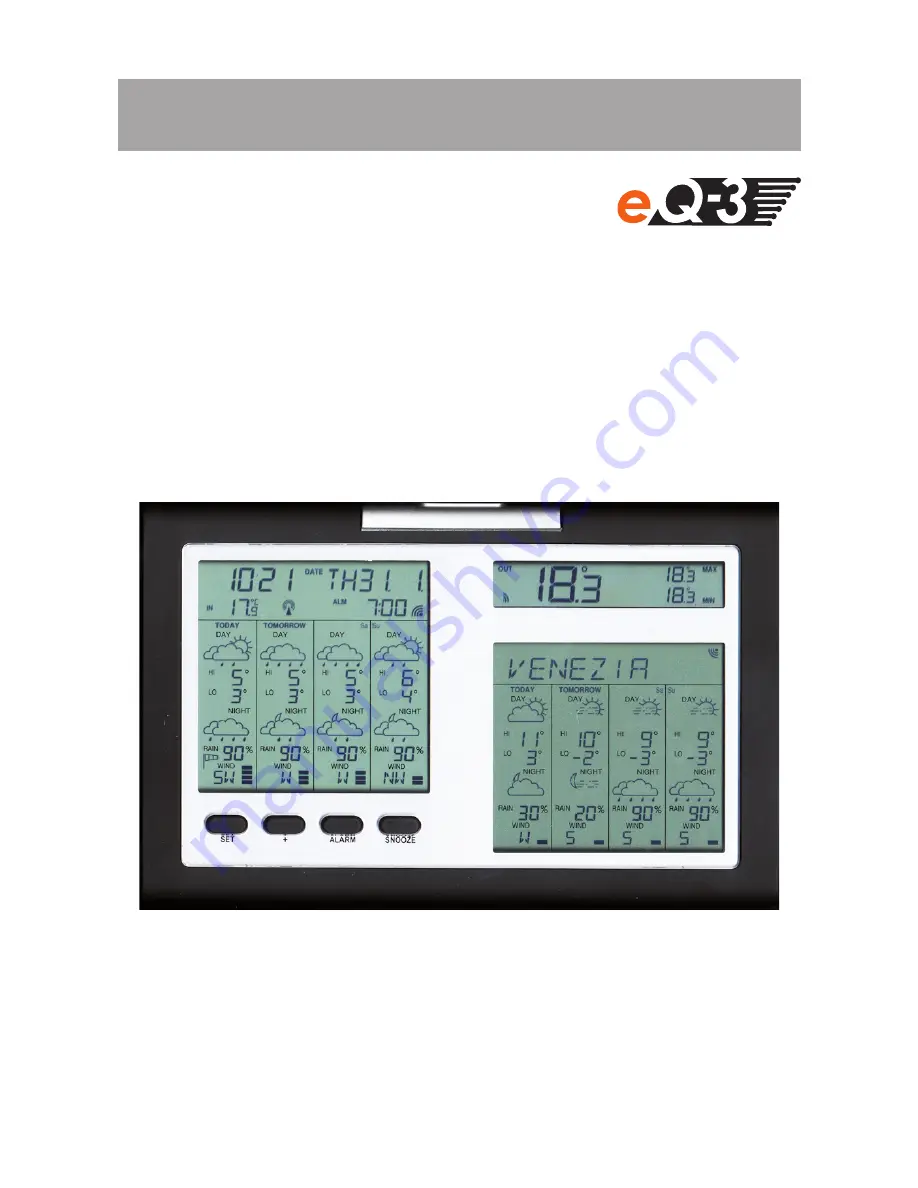 eQ-3 WFC 1000 Instruction Manual Download Page 1