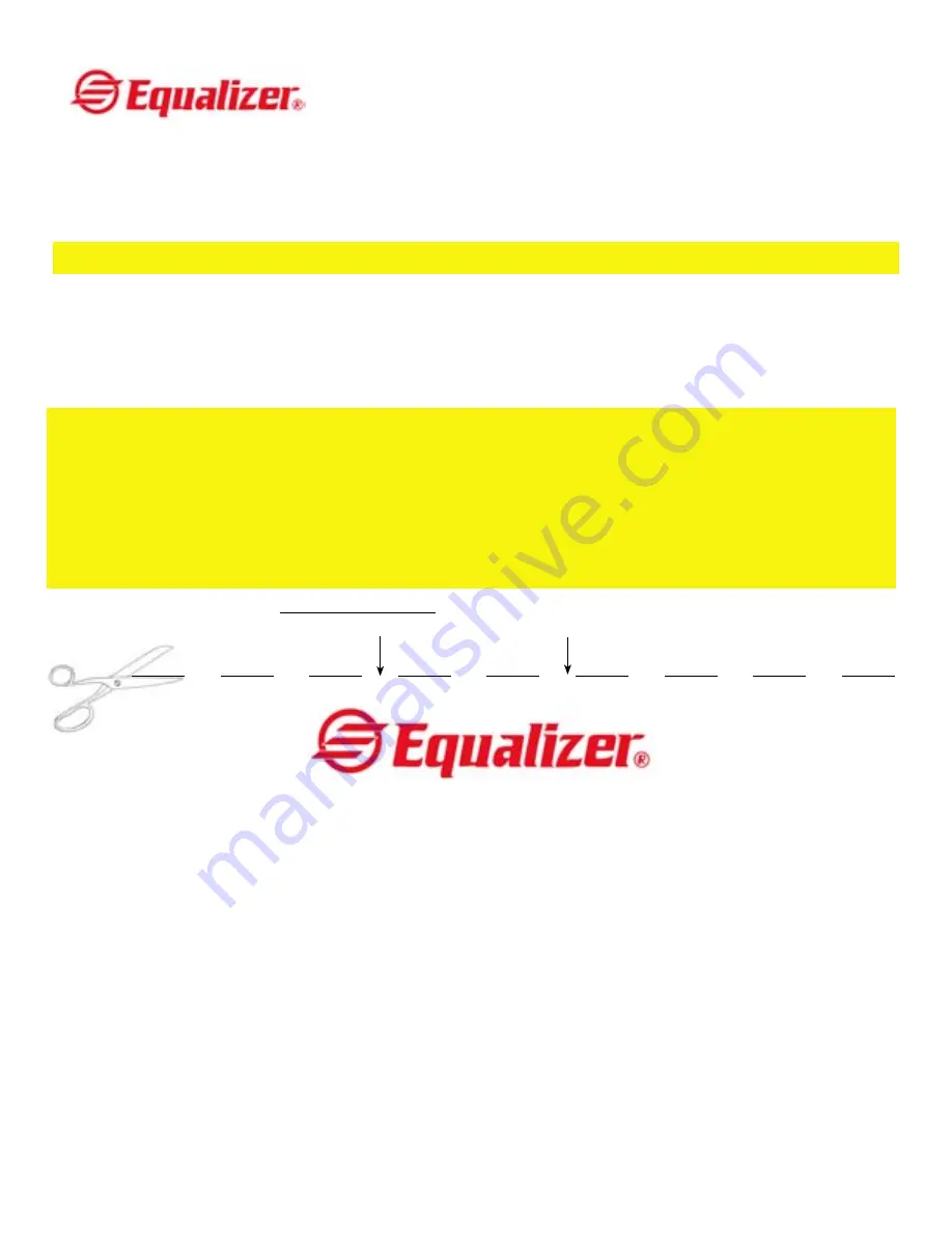 Equalizer Express DTA1007 Скачать руководство пользователя страница 6