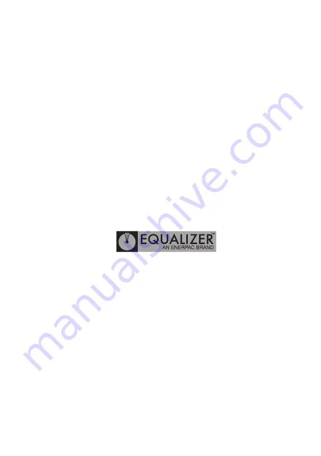 Equalizer SG11TM Operation And Maintenance Manual Download Page 76