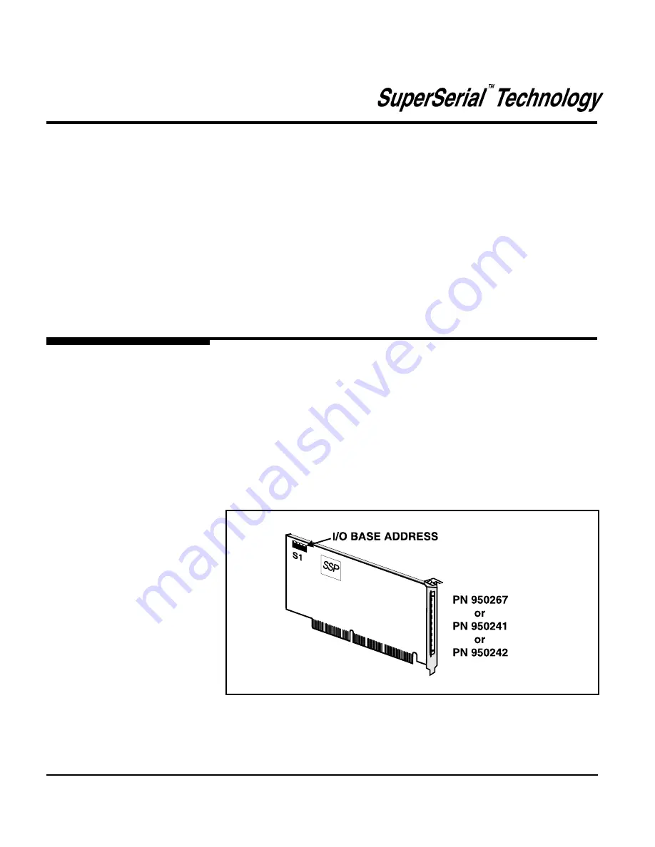 Equinox Systems Megaport SS Serial I/O Board Series Hardware Installation & Reference Manual Download Page 13