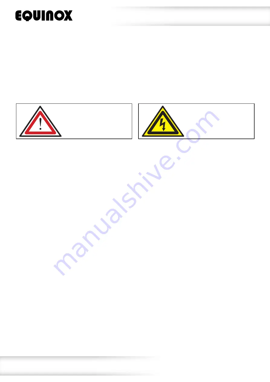 Equinox Systems MicroPar RGBW User Manual Download Page 2