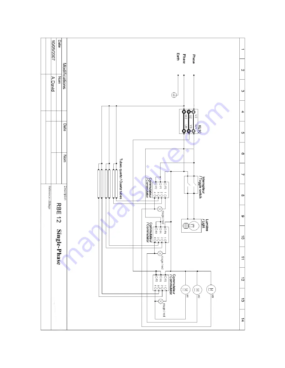 Equipex SODIR RBE-12 Operation Manual Download Page 12