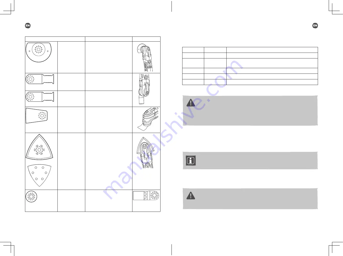 Erbauer EMT18-Li-QC Original Instructions Manual Download Page 12