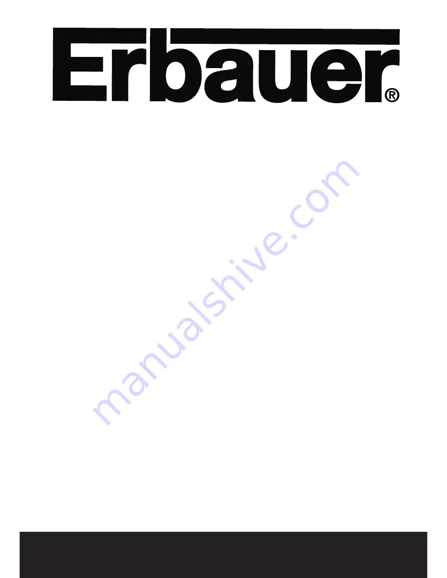 Erbauer ERB2502SE User Manual Download Page 2