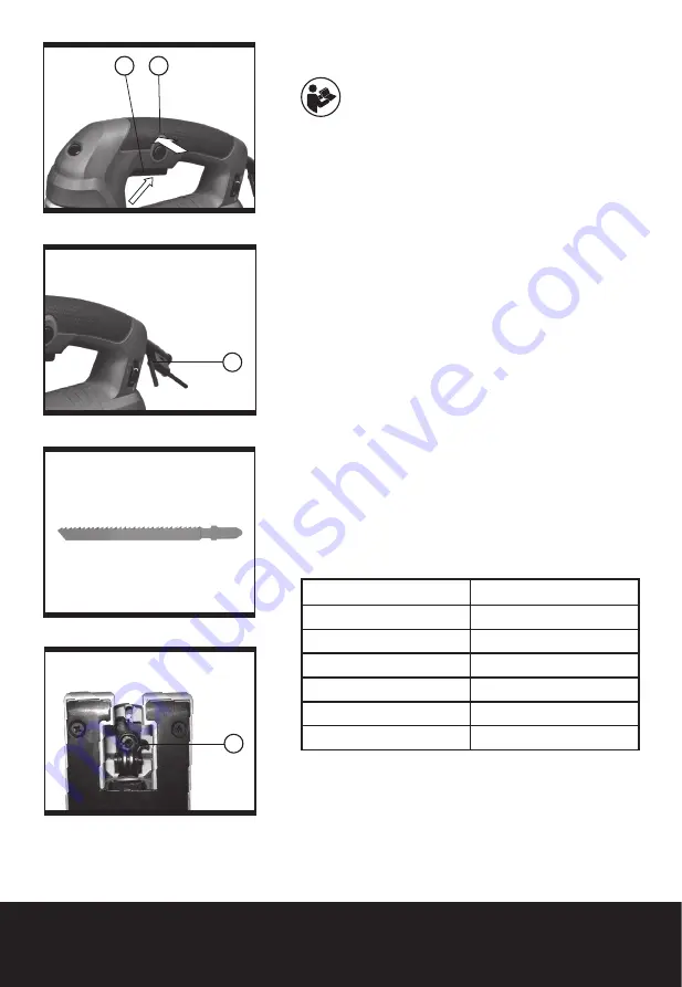 Erbauer ERB389JSW Manual Download Page 14