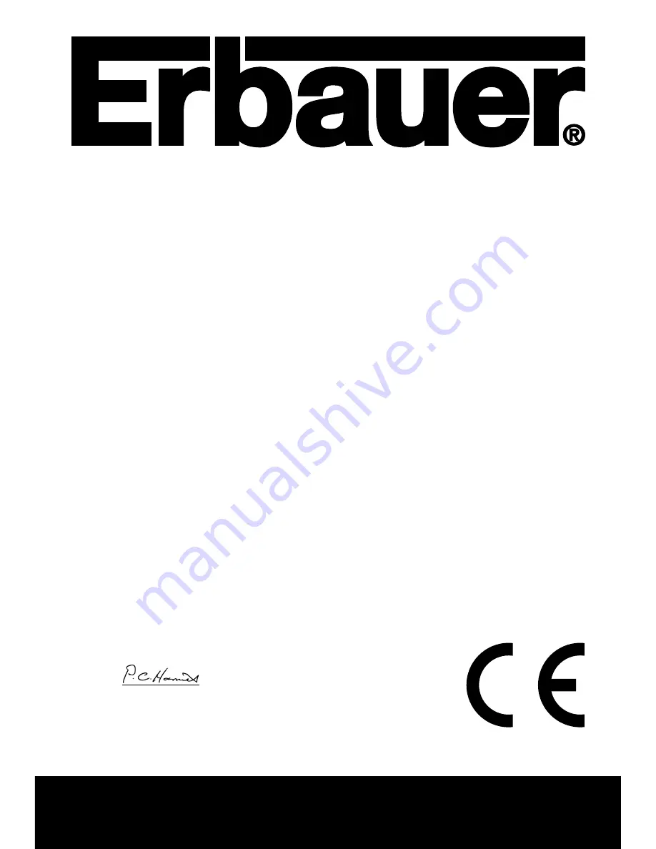 Erbauer ERB575DRH Original Instructions Manual Download Page 19