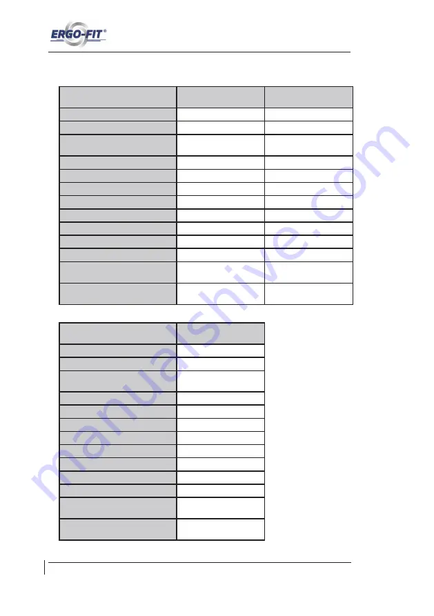 ERGO-FIT POWERLINE 4000 Owner'S Manual Download Page 102