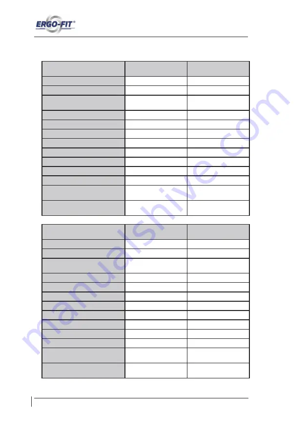 ERGO-FIT POWERLINE 4000 Owner'S Manual Download Page 104