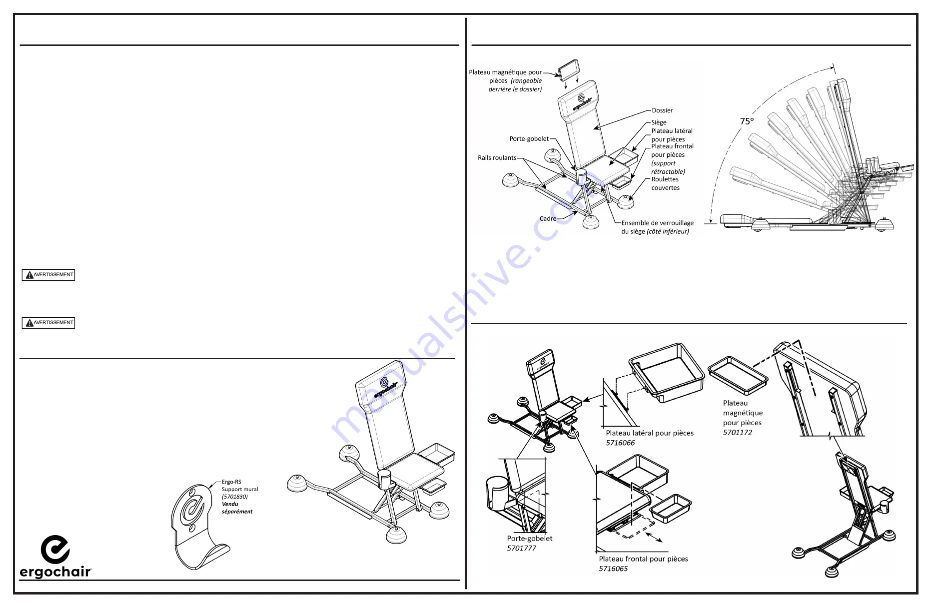 ergochair ERGO-RS 5215988 Quick Start Manual Download Page 3