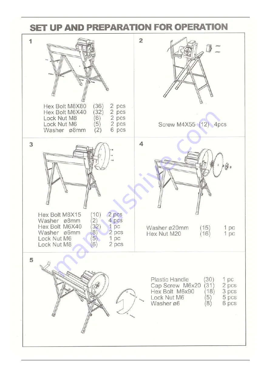 Ergofix 77250 Instruction Manual Download Page 23