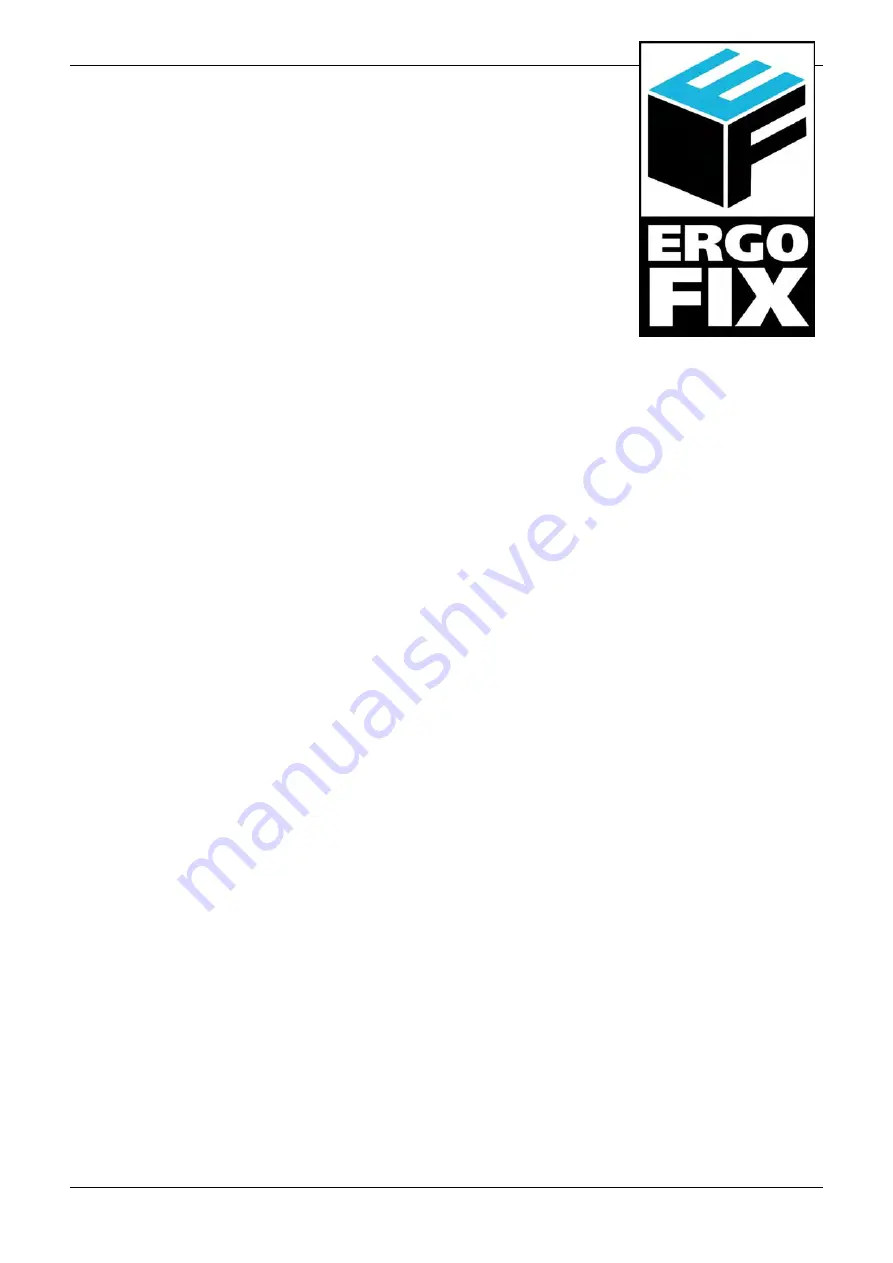 Ergofix BV 20 C Operating Instructions Manual Download Page 15