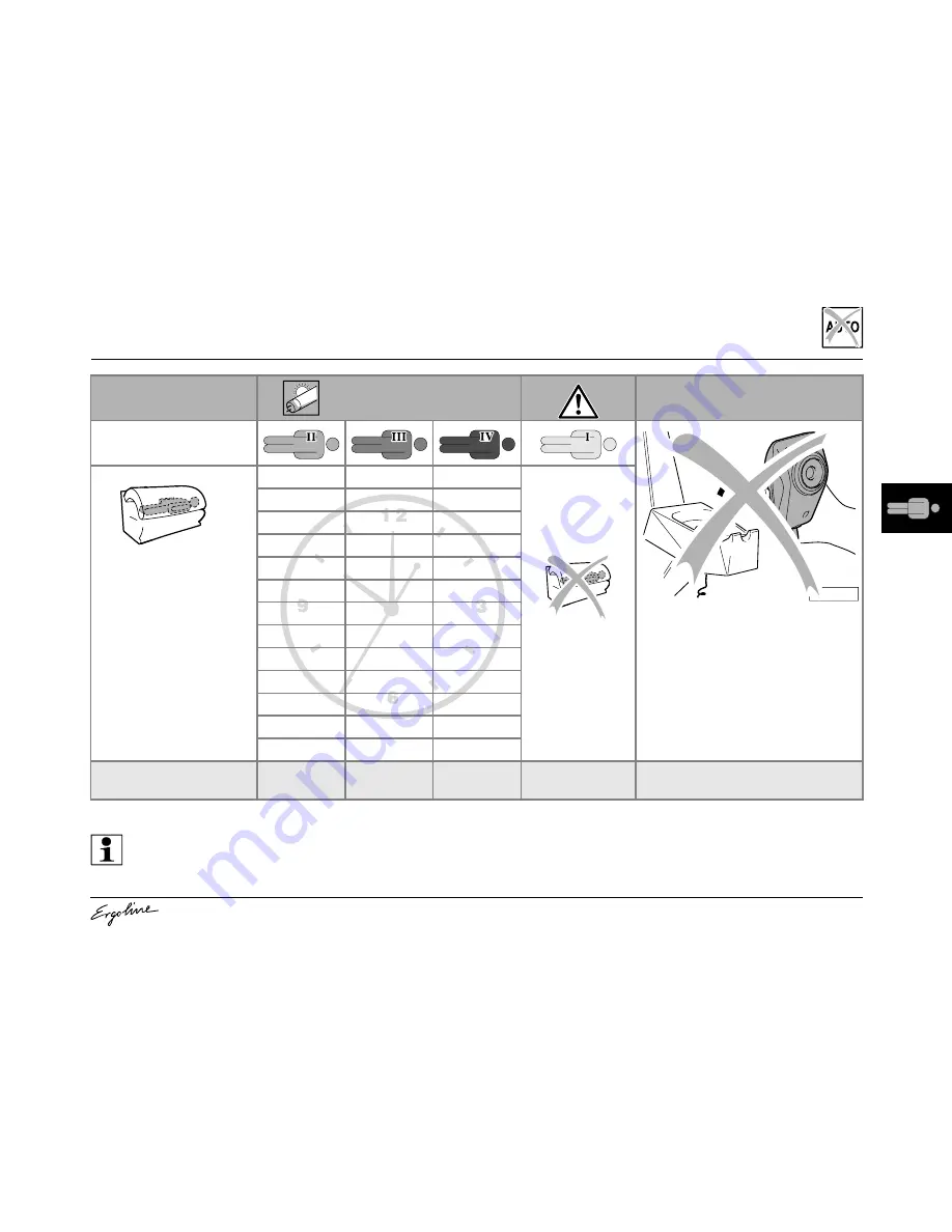 ergoline AFFINITY 990 DYNAMIC PERFORMANCE AC PLUS Скачать руководство пользователя страница 26