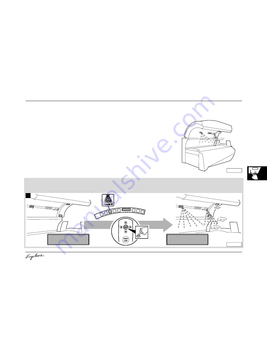 ergoline AFFINITY 990 DYNAMIC PERFORMANCE AC PLUS Operating Instructions Manual Download Page 56