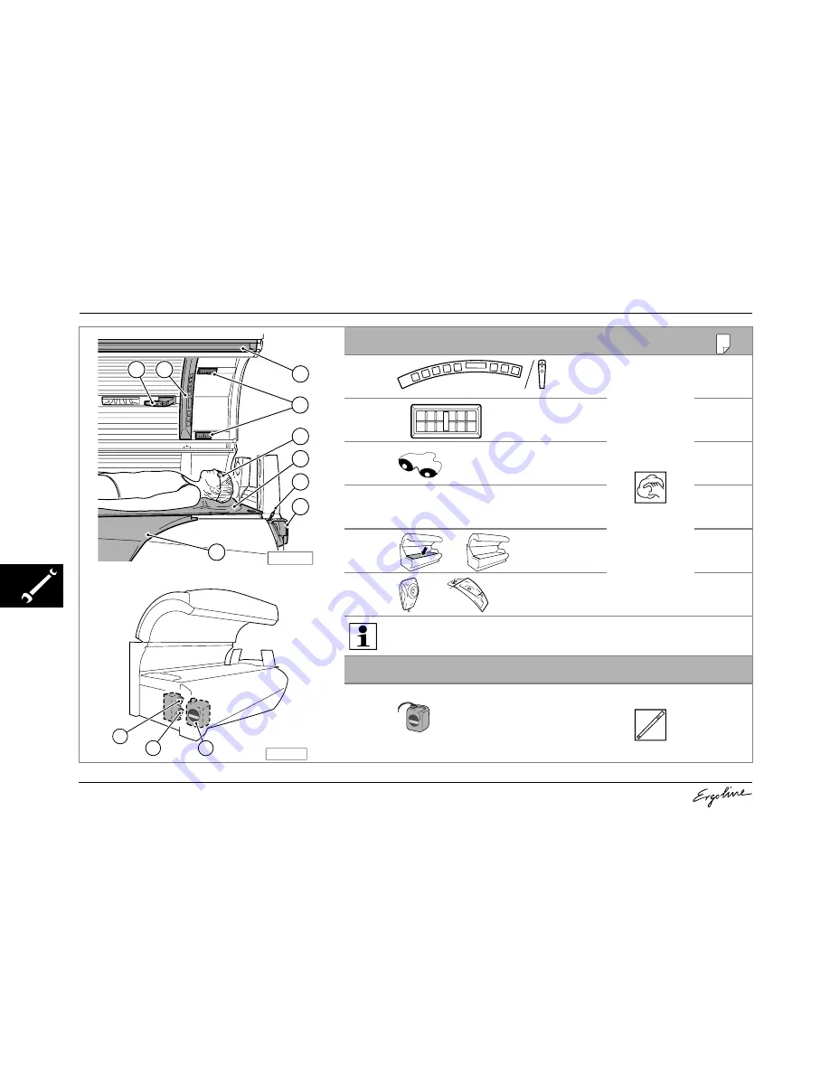 ergoline AFFINITY 990 DYNAMIC PERFORMANCE AC PLUS Operating Instructions Manual Download Page 81