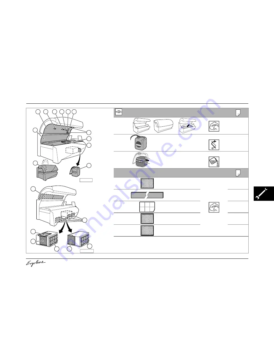 ergoline AFFINITY 990 DYNAMIC PERFORMANCE AC PLUS Operating Instructions Manual Download Page 82