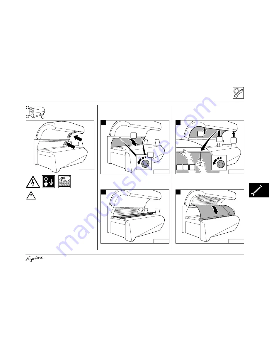 ergoline AFFINITY 990 DYNAMIC PERFORMANCE AC PLUS Operating Instructions Manual Download Page 98