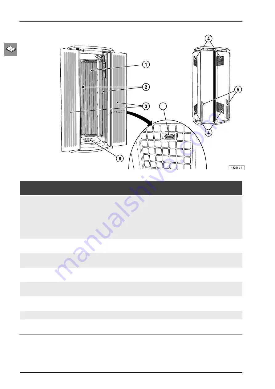 ergoline Beauty Angel 7200 Operating Instructions Manual Download Page 44