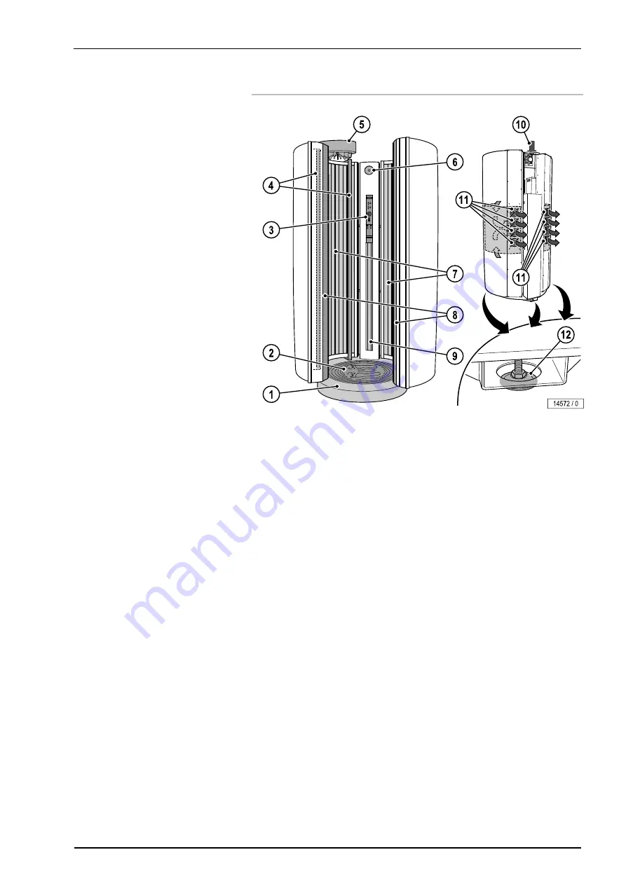 ergoline ESSENCE 440 SMART POWER 200 Operating Instructions Manual Download Page 19