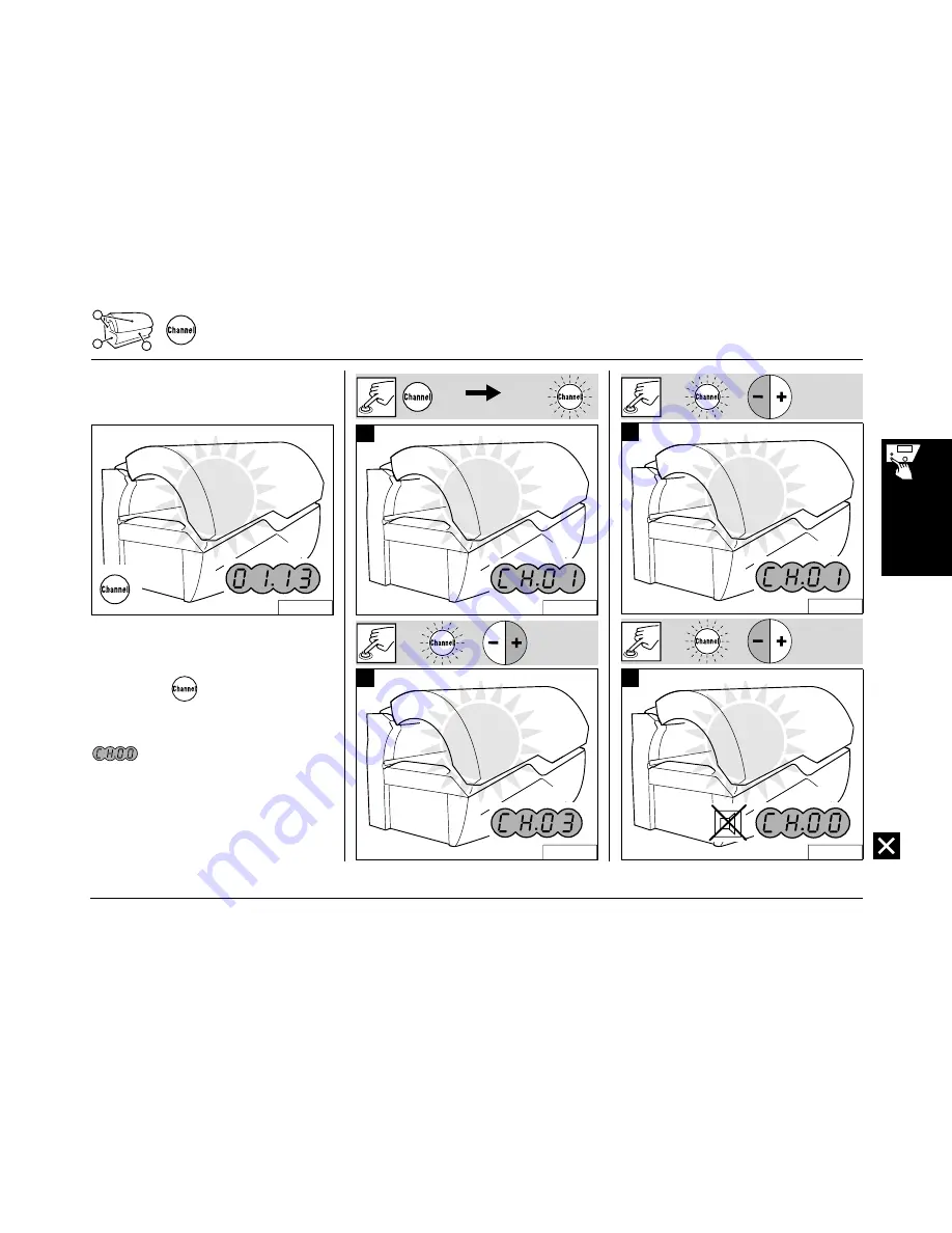 ergoline EXCELLENCE 850 Operating Instructions Manual Download Page 34