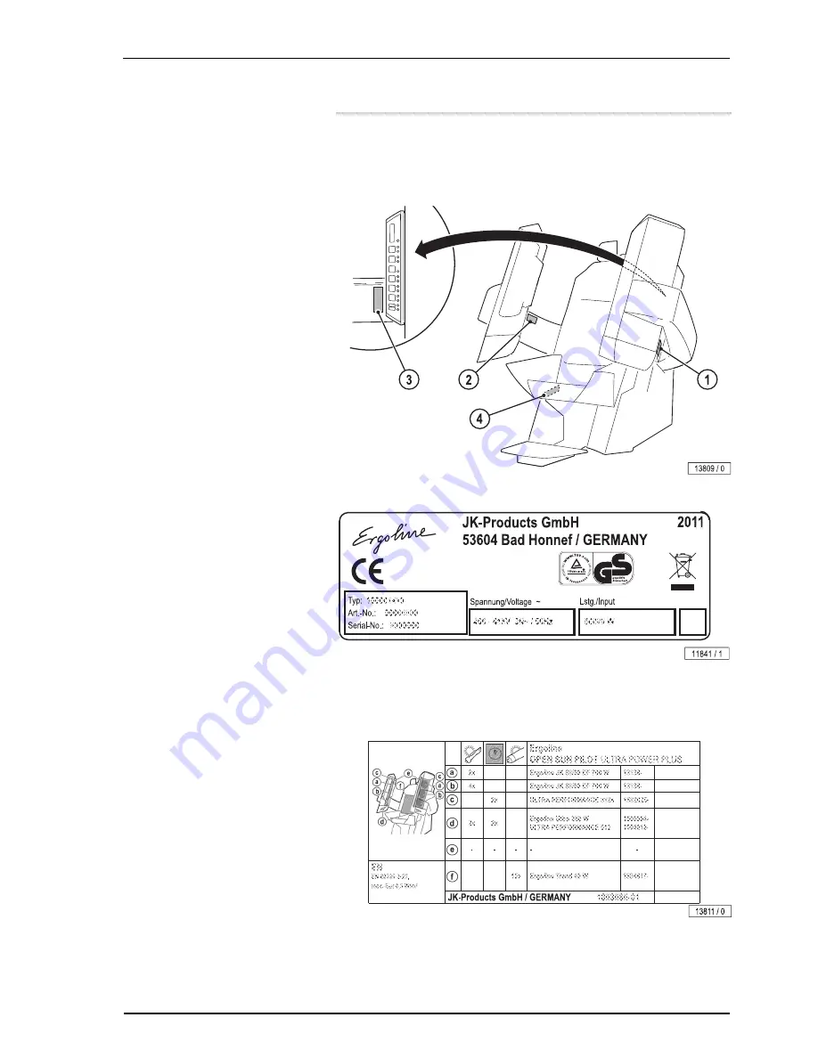 ergoline OPEN SUN PILOT EXTREME POWER Operating Instructions Manual Download Page 59