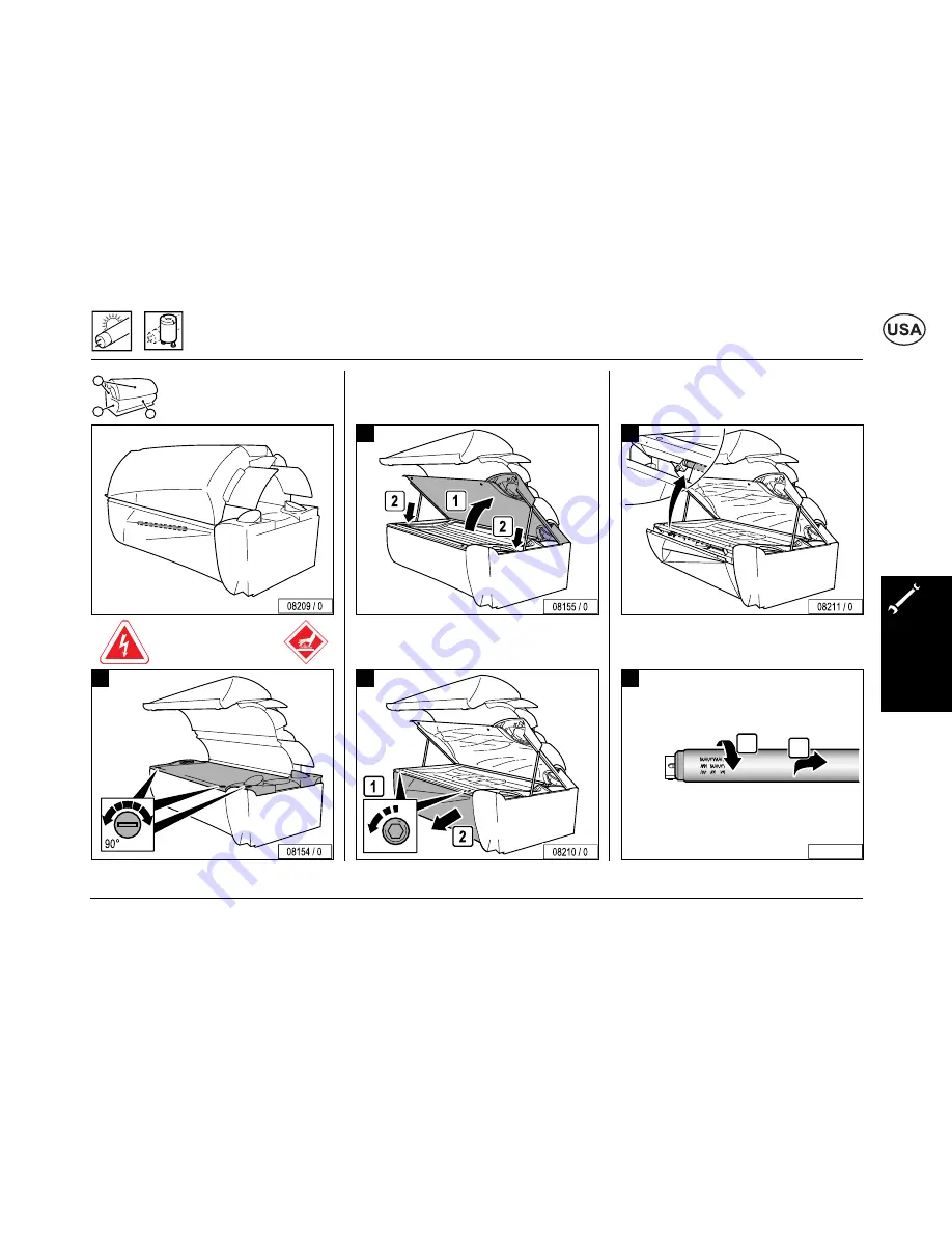 ergoline opensun550 Operating Instructions Manual Download Page 60