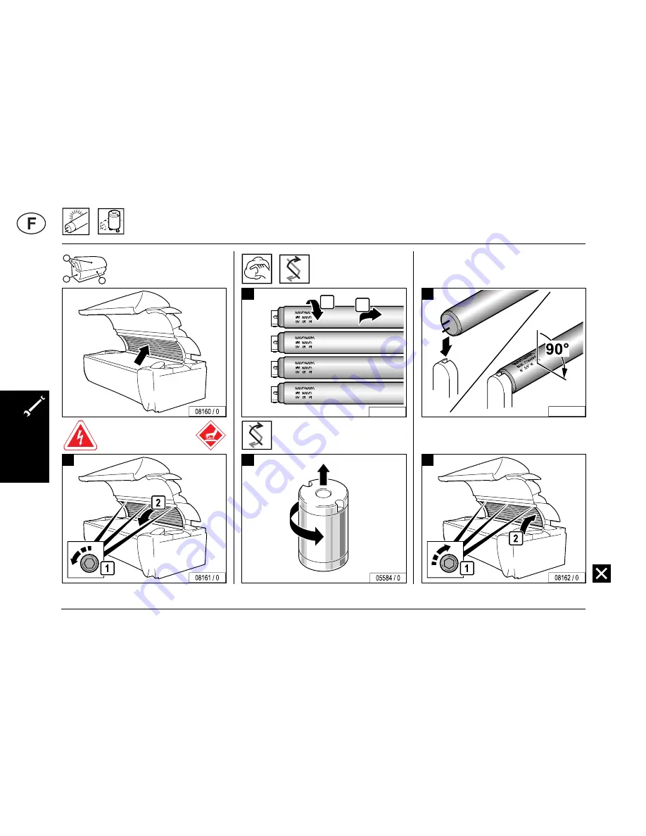 ergoline opensun550 Operating Instructions Manual Download Page 135