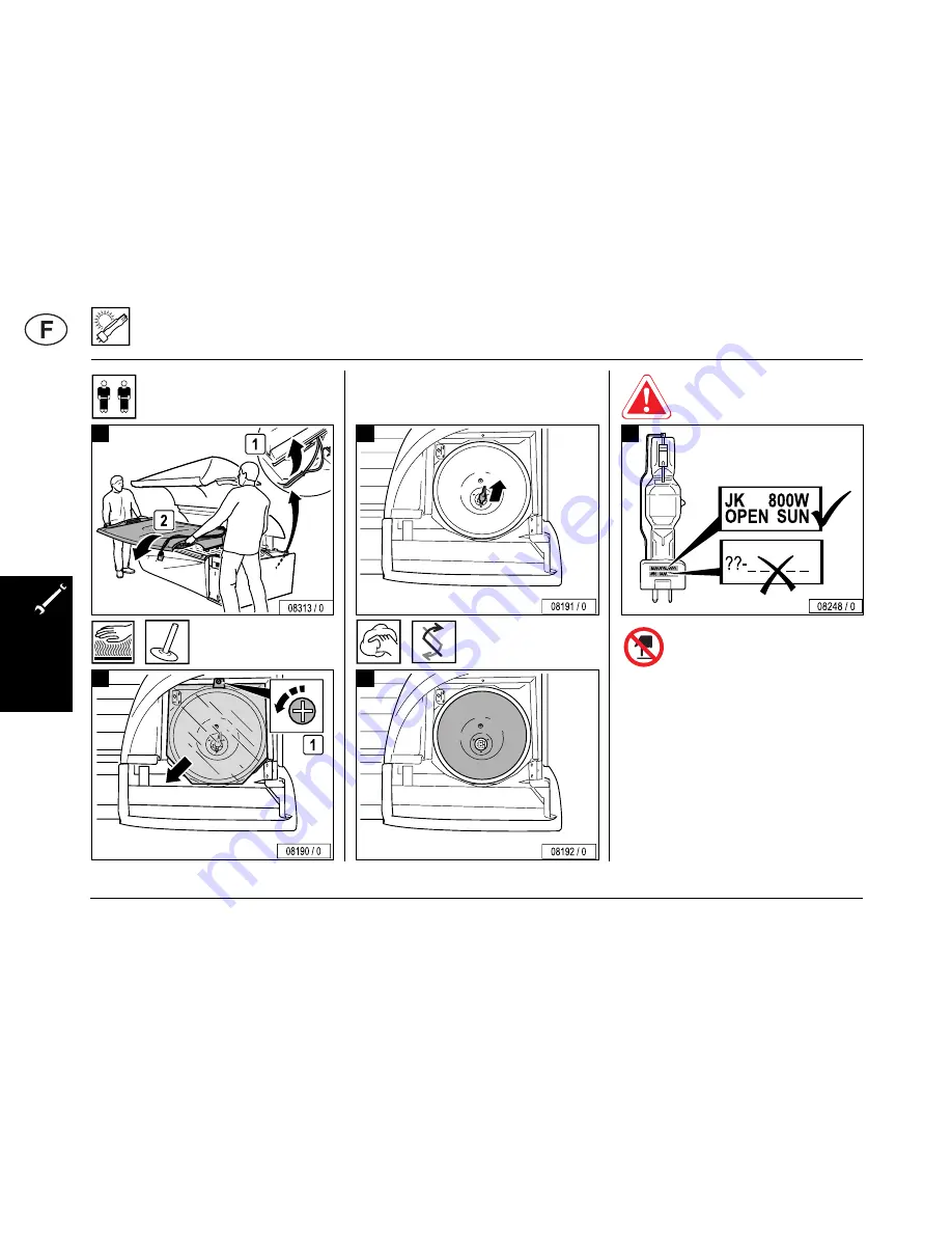 ergoline opensun550 Operating Instructions Manual Download Page 141