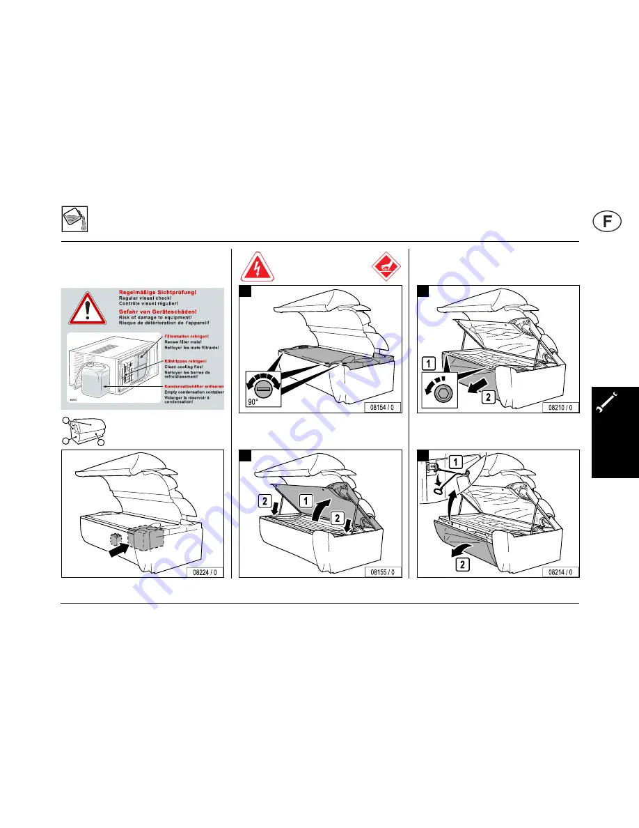 ergoline opensun550 Operating Instructions Manual Download Page 154