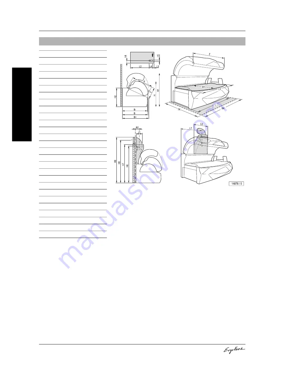 ergoline Prestige 1600 Planning Manual Download Page 4