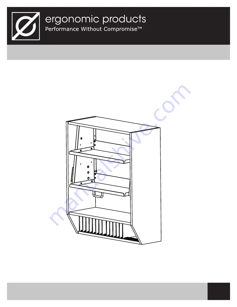 Ergonomic products C1A1 Installation And Operation Manual Download Page 1