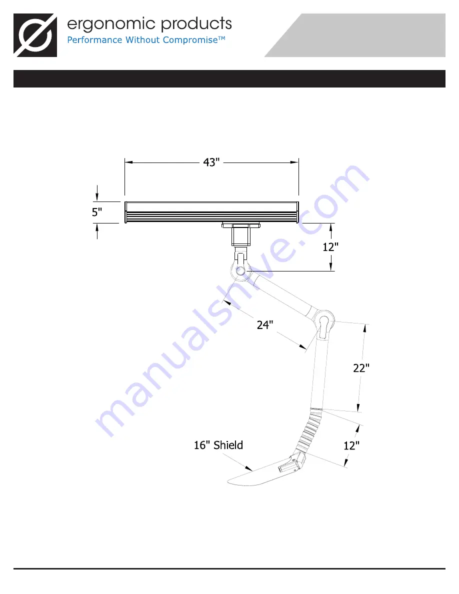 Ergonomic products Safe-T-Shield VacTrac Installation Manual Download Page 6