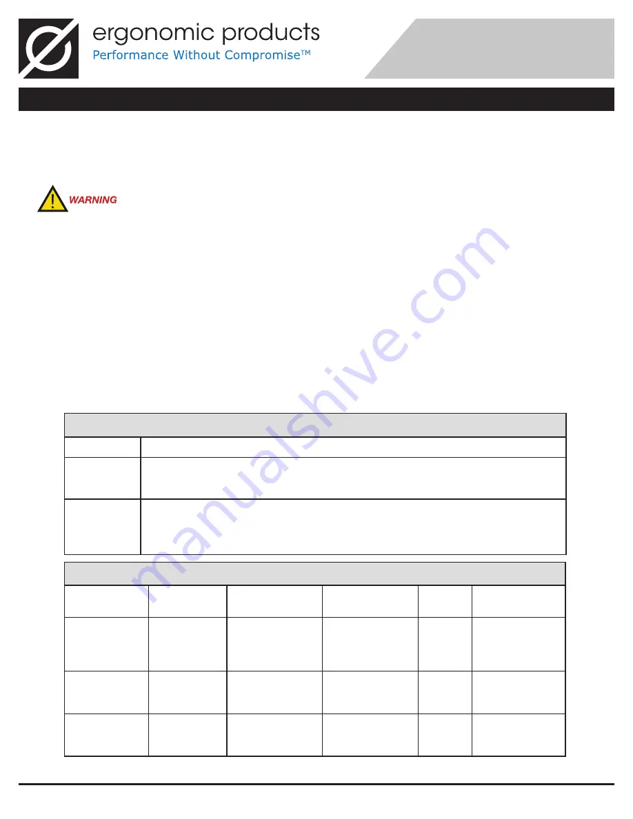 Ergonomic products Safe-T-Shield VacTrac Installation Manual Download Page 19