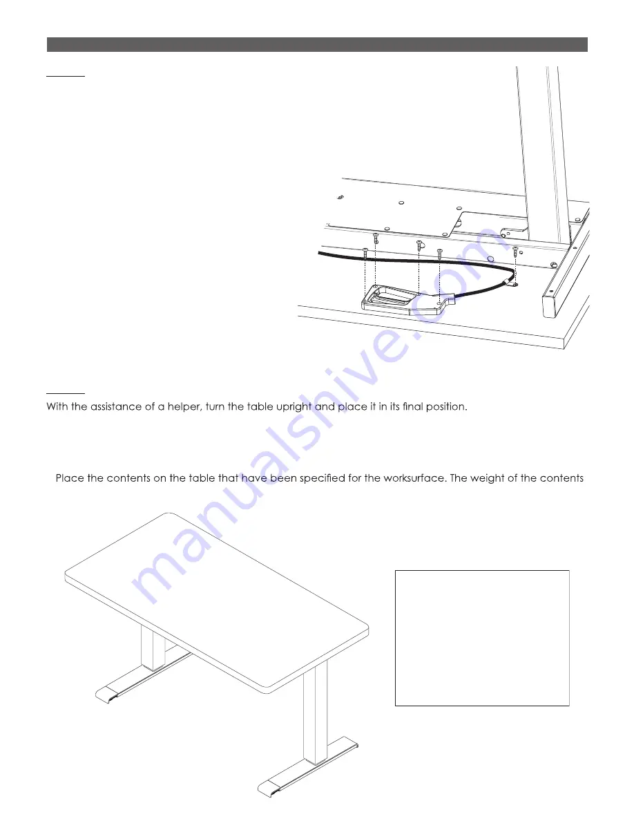 ERGONOMIC SOLUTIONS 2ESP-WA-C48-BLK Instructions Manual Download Page 8