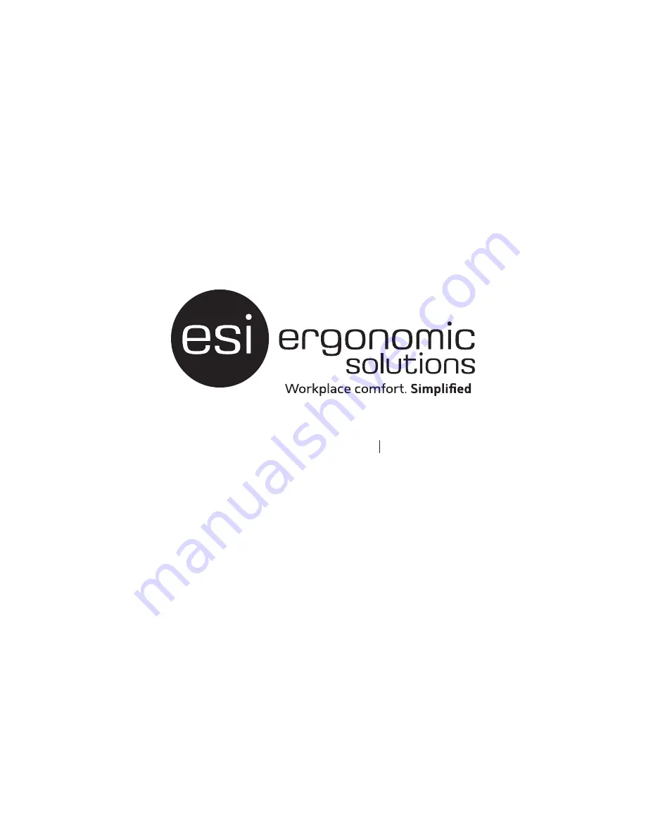 ERGONOMIC SOLUTIONS 2ESP-WA-C48-BLK Instructions Manual Download Page 12