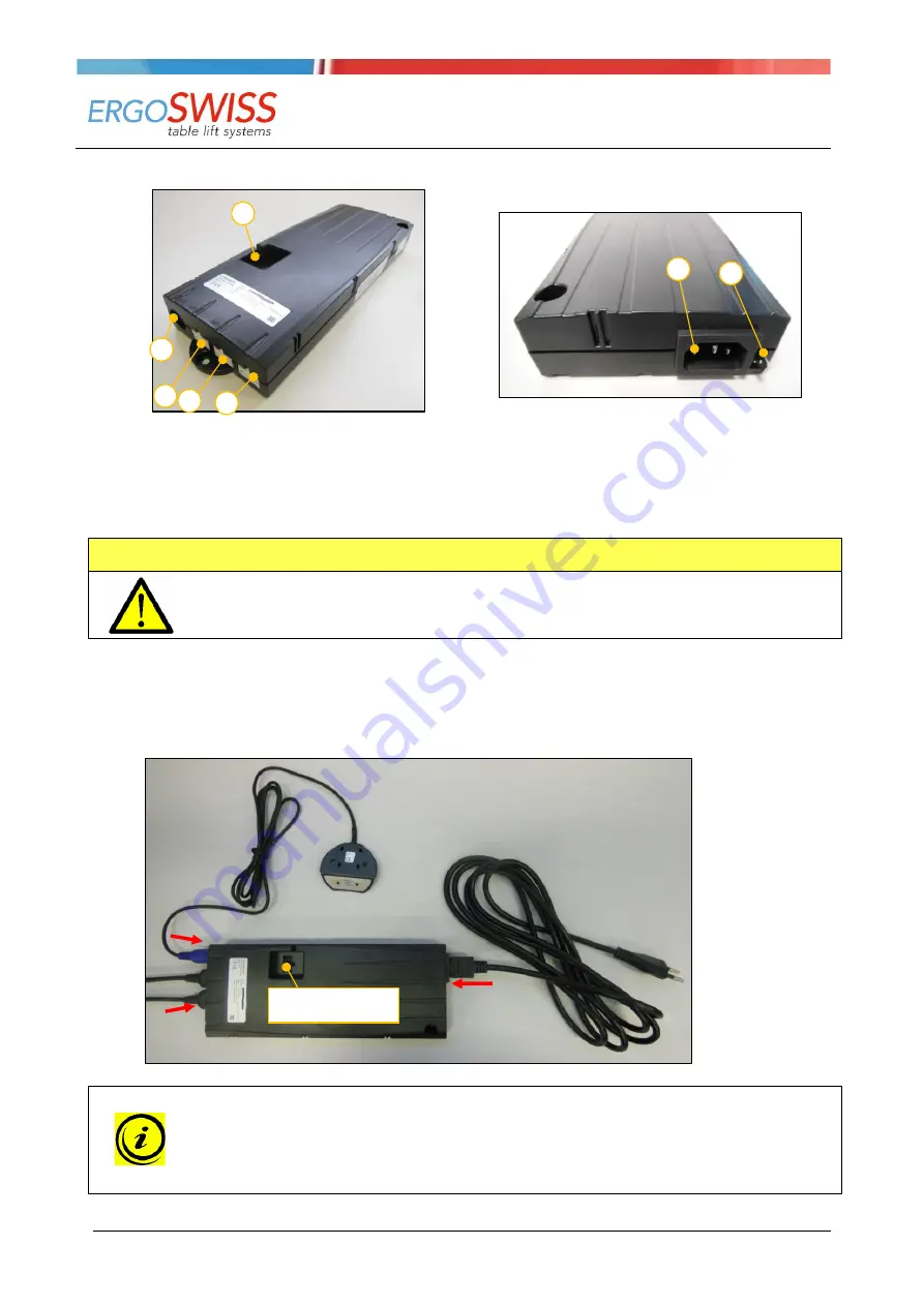 Ergoswiss 901.20024 Operating Instruction Download Page 9