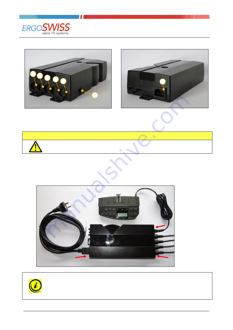 Ergoswiss 903.20033 Operating Instructions Manual Download Page 9