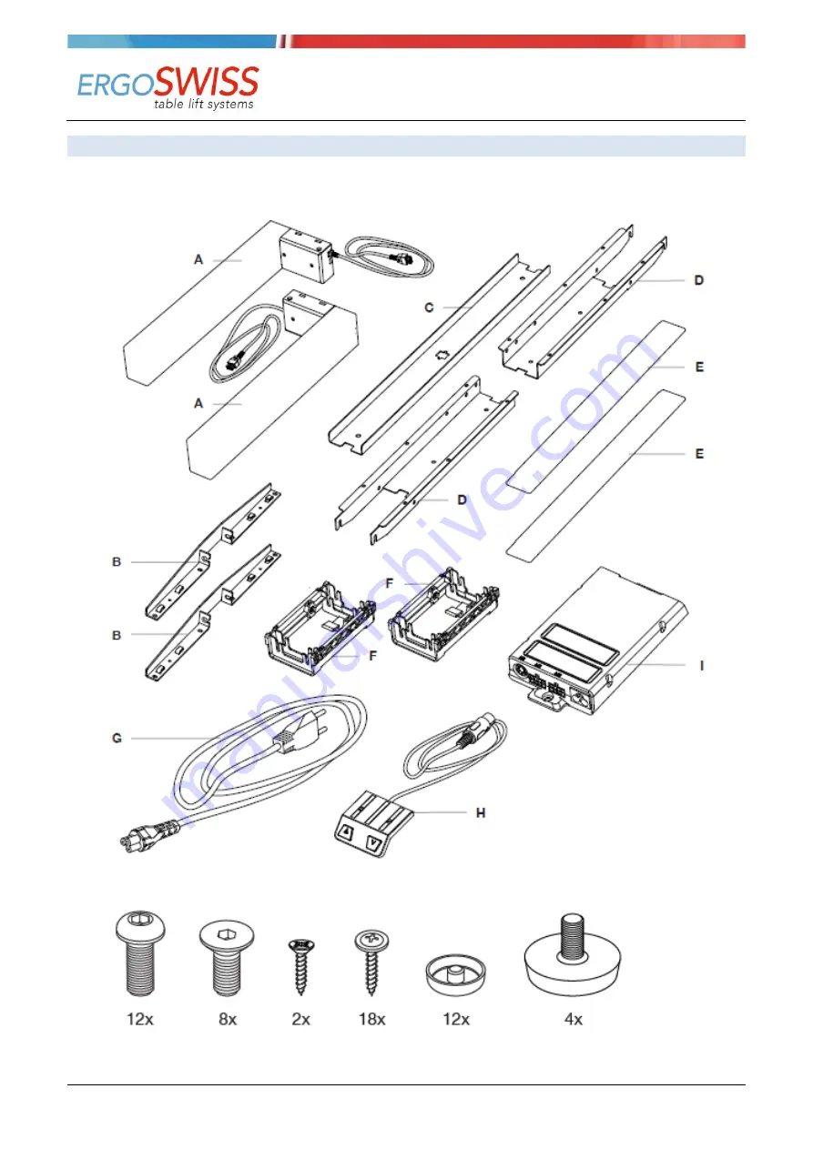 Ergoswiss FC 650 3.0 Assembly Instruction Manual Download Page 1