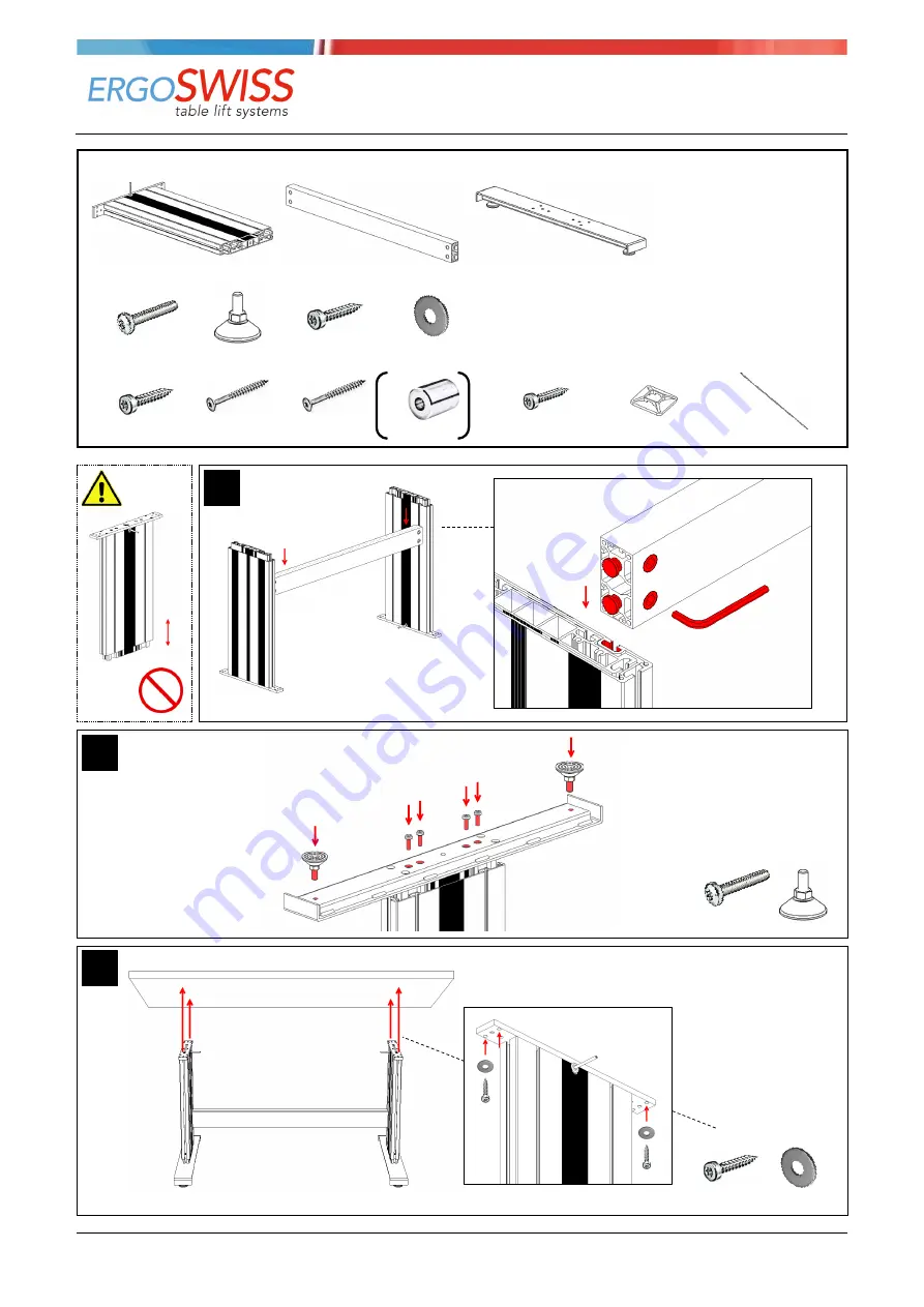 Ergoswiss TT-2 Assembly Instructions Download Page 1