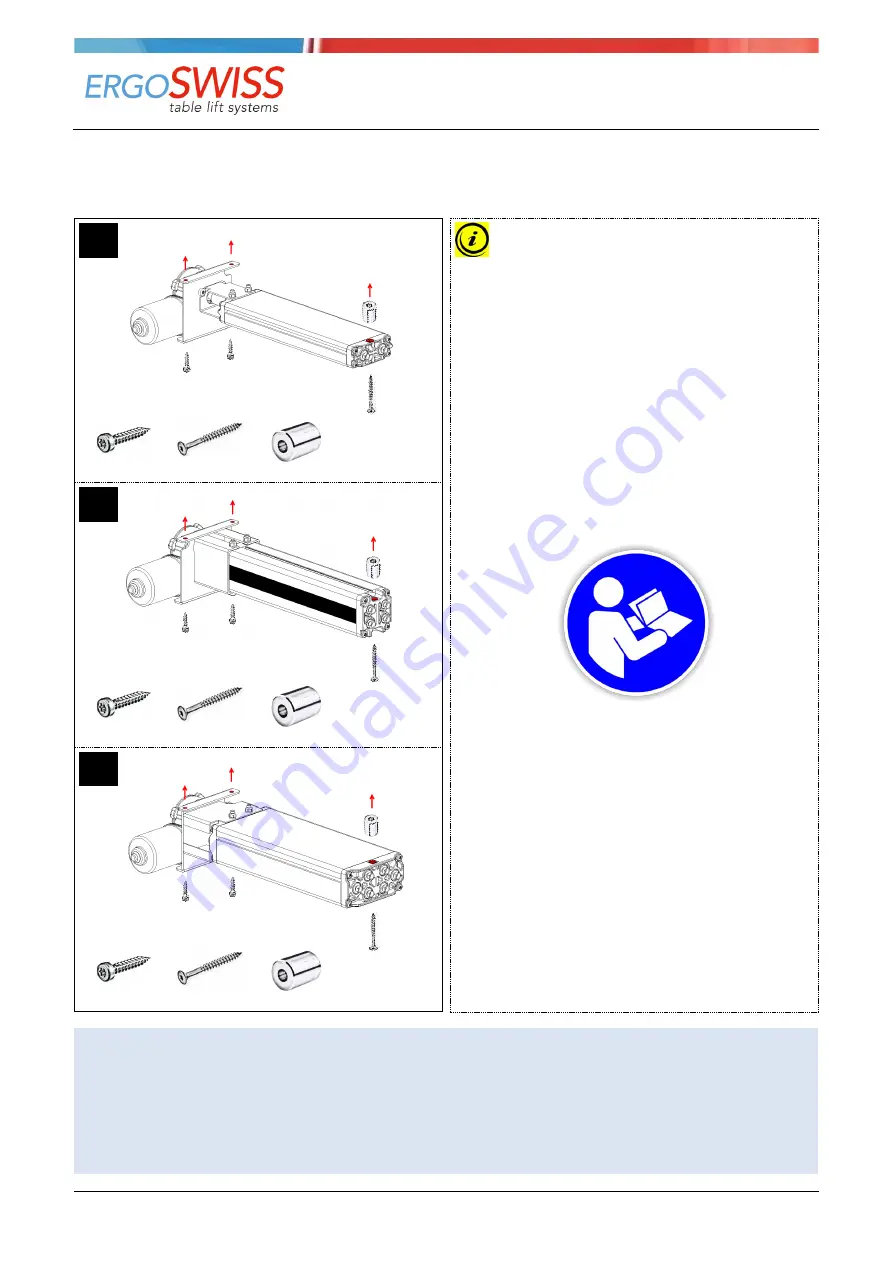 Ergoswiss TT-2 Assembly Instructions Download Page 4