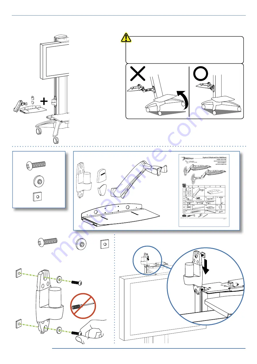 Ergotron 24-183-194 Assembly Instructions Manual Download Page 25