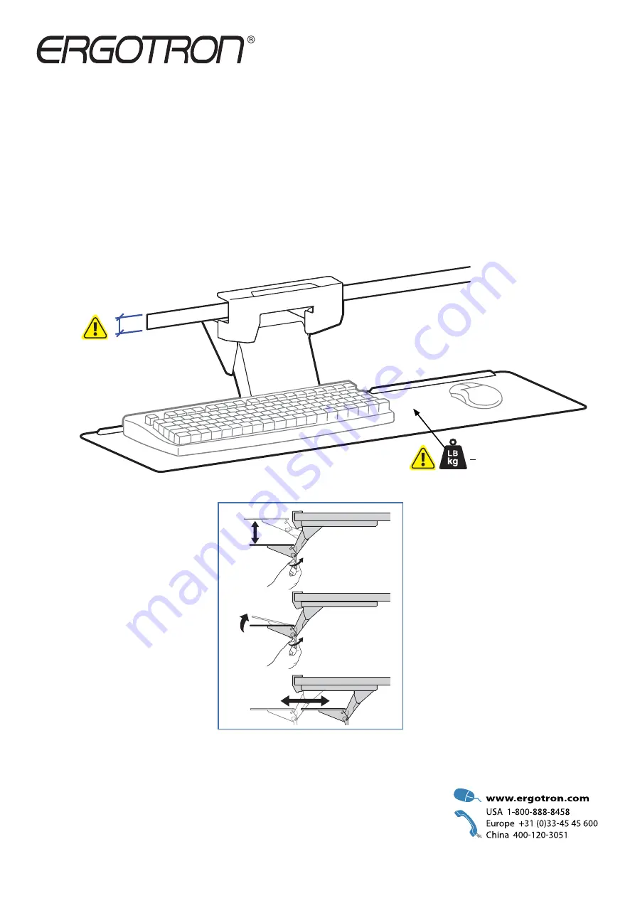 Ergotron 97-582-009 Скачать руководство пользователя страница 1